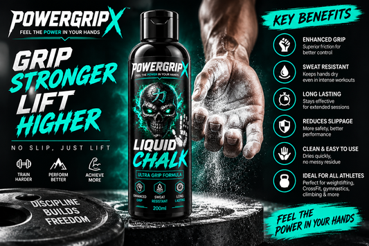 Unleash Your True Potential: Why PowerGripX Liquid Chalk is a Game-Changer