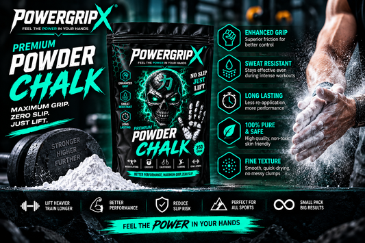 Master Your Lift: Why PowerGripX Powder Chalk Belongs in Your Gym Bag