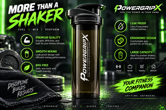 Fuel Your Performance: Meet the PowerGripX Protein Shaker